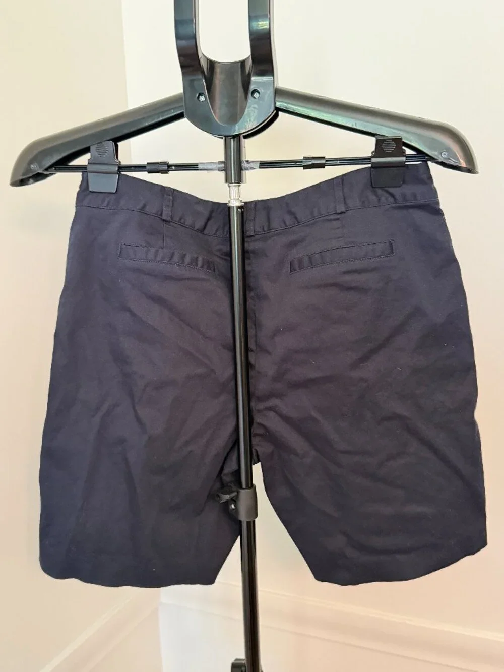 Michael Kors Navy Blue Shorts with Zipper Accents Size 8